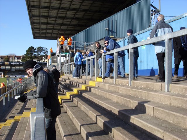 Away Section of the Uplands Terrace